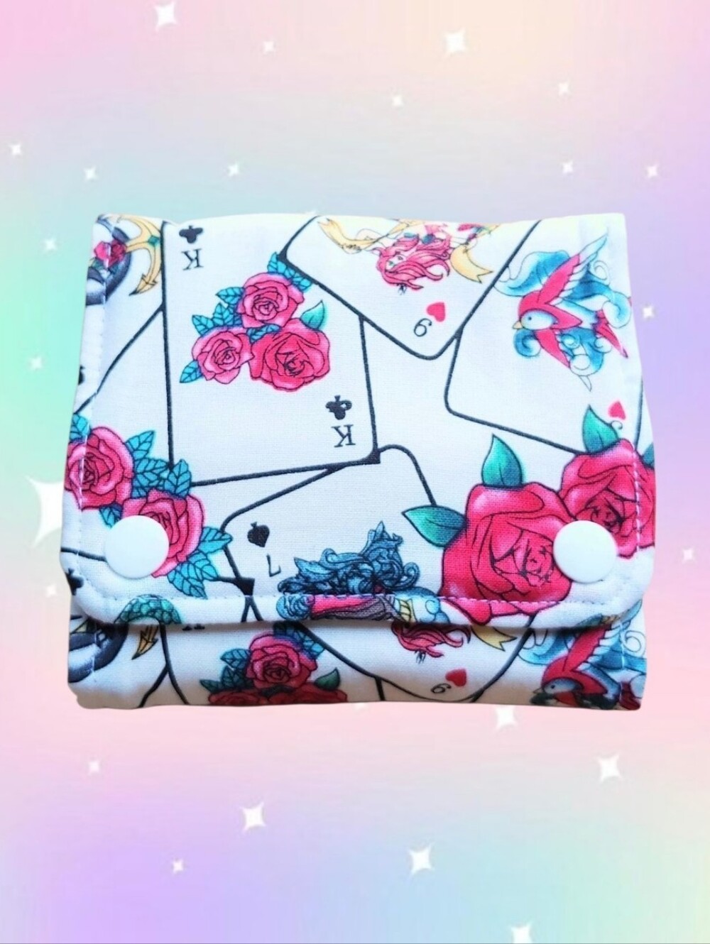 Essential Oil Roller Bottle Wallet - Vegas Cards and Roses